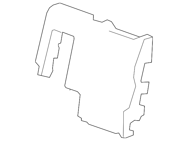 15899726 SEAT BACK PAD, LEFT