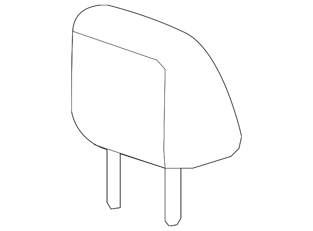 22958312 HEADREST, LEFT