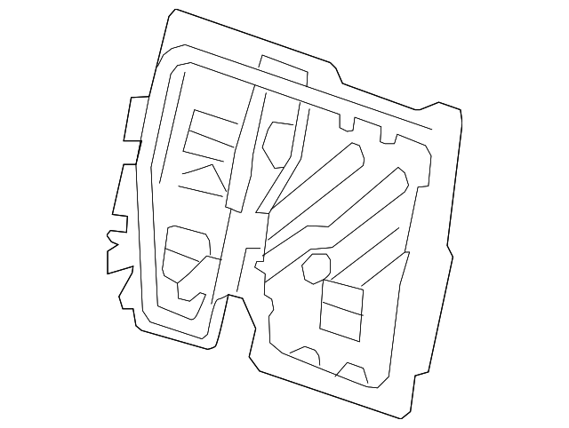 22775879 SEAT BACK FRAME, LEFT