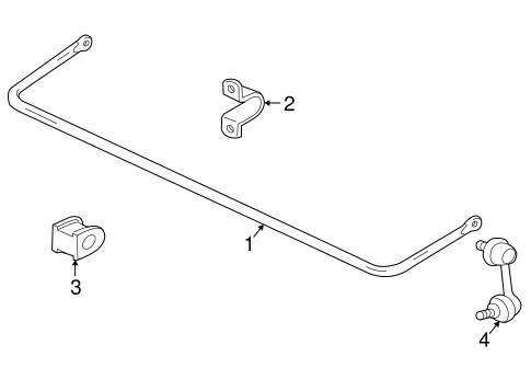 Outlander STABILIZER BAR & COMPONENTS