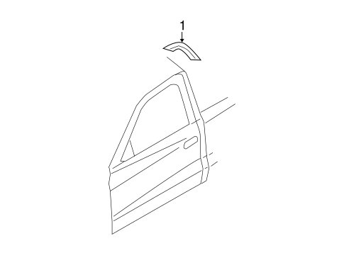Durango EXTERIOR TRIM - CAB