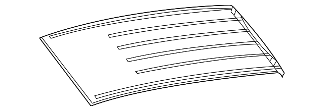 4860499AB Деталь ROOF PANEL