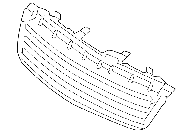 86350-2J001 Деталь GRILLE