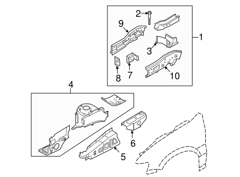Tribute STRUCTURAL COMPONENTS & RAILS 2