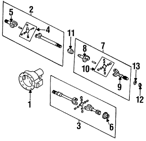 B2300 AXLE & DIFFERENTIAL
