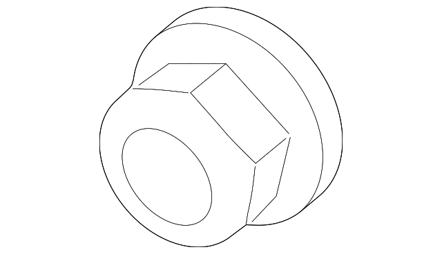 01225-00881 Деталь HORN NUT