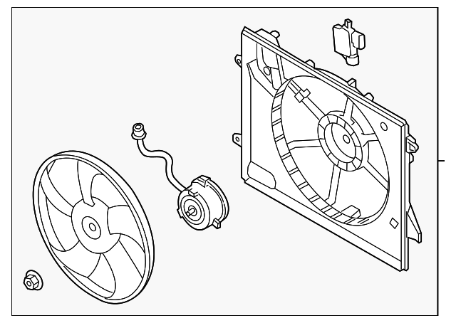 25380-C2000 Деталь FAN ASSY