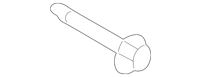 55222-2Y00A Деталь AXLE BEAM BOLT, LEFT