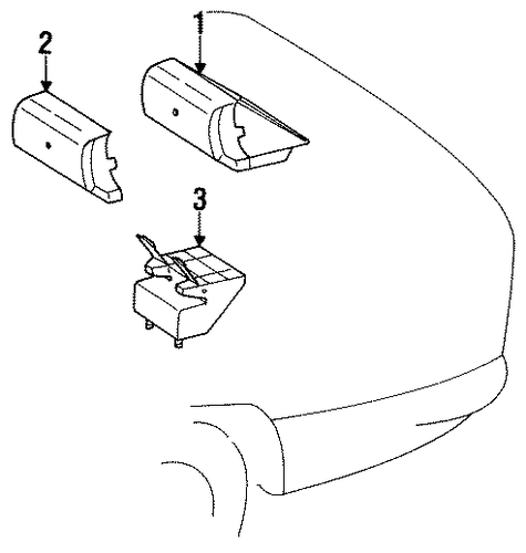 260E HIGH MOUNT LAMPS
