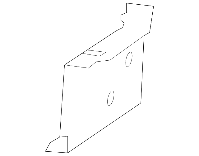 68172222AB Деталь INSULATOR, LEFT