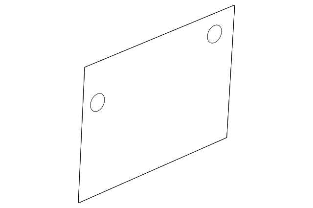5290322AB Деталь FOOT REST SPACER, LEFT