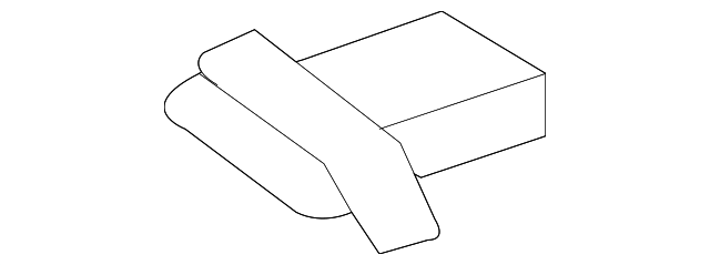 87218-3V001 Деталь ROOF MOLDING END CAP, LEFT