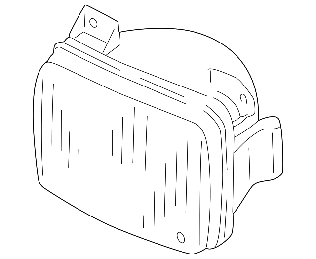 YL8Z-15200-AA Деталь FOG LAMP, RIGHT