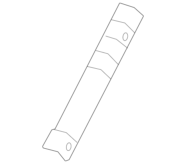85817-1F000 Деталь WINDSHIELD PILLAR TRIM BRACKET, RIGHT