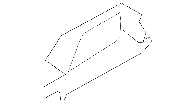 85882-1F000EZ Деталь REAR SILL PLATE, LEFT