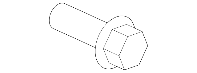 MF140205 Деталь REGULATOR ASSY LOWER BOLT, LEFT