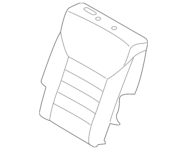 89360-C6030C64 Деталь SEAT BACK COVER, LEFT