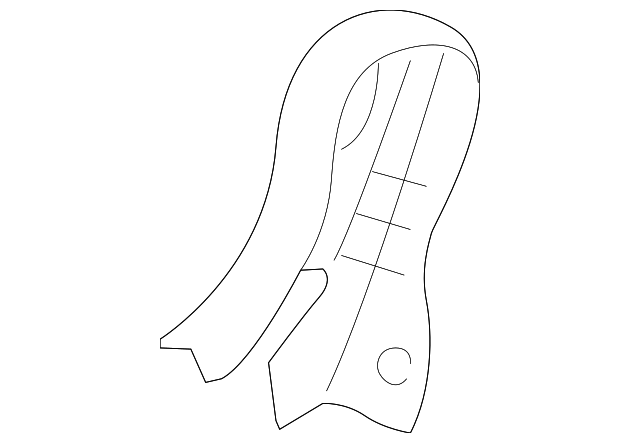 89192-C6000BHH Деталь END COVER, LEFT