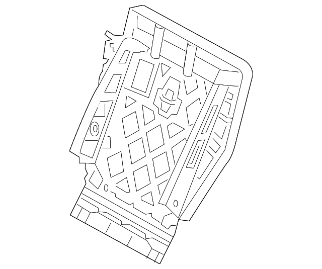 89310-C6000 Деталь SEAT BACK FRAME, LEFT
