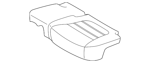 89160-C6100C66 Деталь CUSHION COVER, LEFT