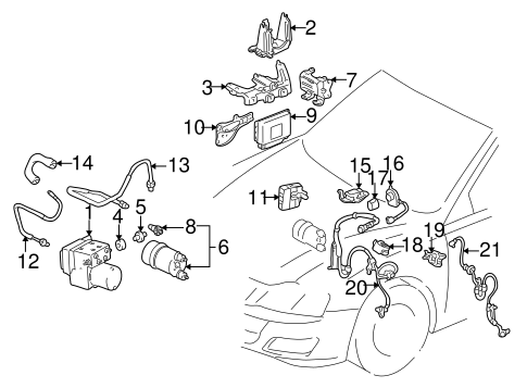 Avalon ANTI-LOCK BRAKES 3