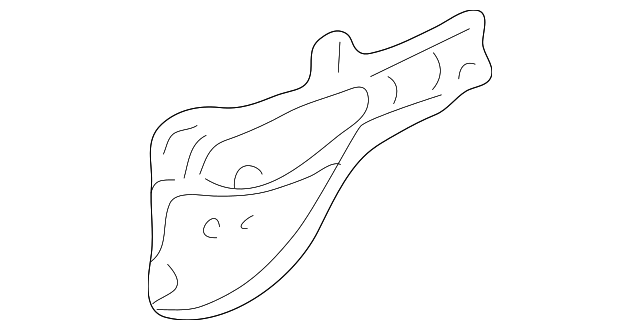 89549-41040 Деталь CONTROL MODULE BRACKET