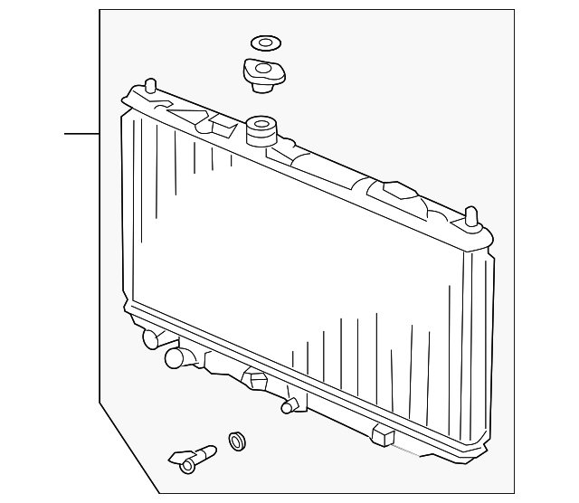 19010-RCA-A02 Деталь RADIATOR (DENSO)
