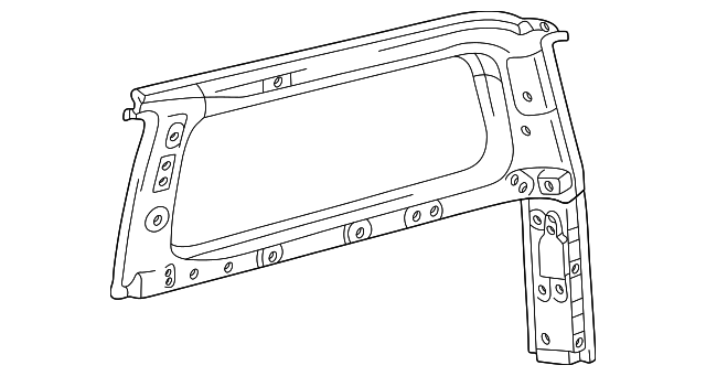61706-60500 Деталь INNER PANEL, LEFT