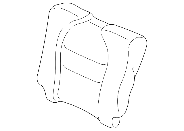 82121-S9V-A01ZA Деталь COVER, R. RR. SEAT-BACK TRIM *G59L* (MED