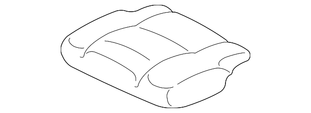 82131-S9V-A01ZA Деталь COVER, R. RR. SEAT CUSHION TRIM *G59L* (