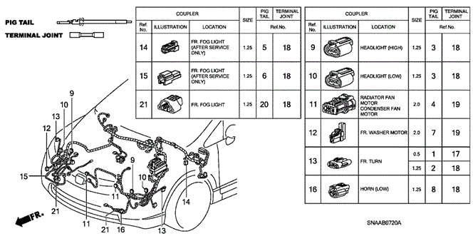 2009 Honda CIVIC SEDAN KIT CONNECTOR, WATERPROOF (2P 250F) (5 PIECES) - (04321SM4305) 2009 Honda CIVIC SEDAN KIT CONNECTOR, WATERPROOF (2P 250F) (5 PIECES) - (04321SM4305)