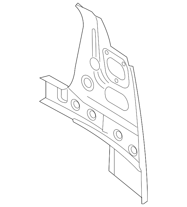 3C9-813-319 TAIL LAMP POCKET, LEFT