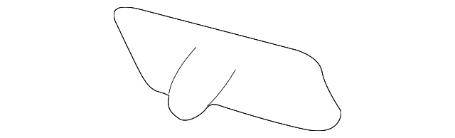 56116-35040 Деталь BACK GLASS STOP, LEFT