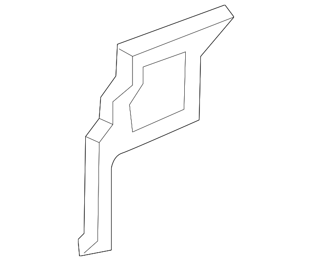 22809670 Деталь BAFFLE, RIGHT