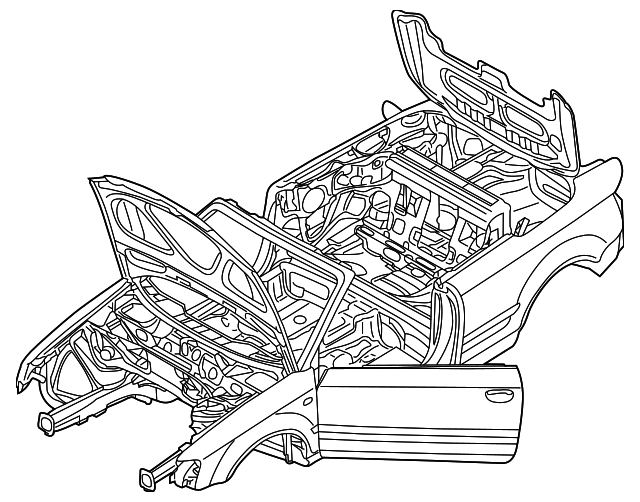 8F0800403 Деталь BODY ASSY