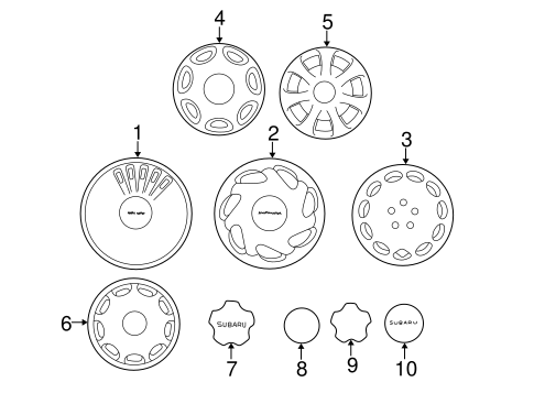 Impreza COVERS & TRIM