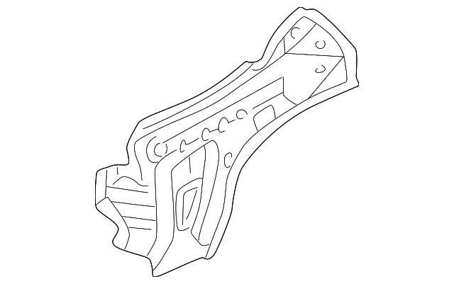 NA01-71-116F Деталь BELT REINF, LEFT