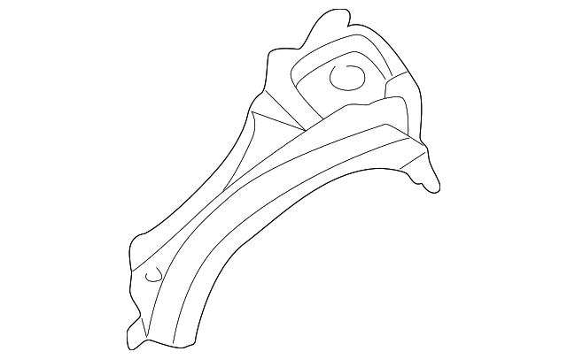 NCY0-71-11X Деталь INNER PILLAR, LEFT