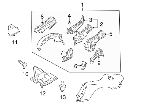 Miata INNER STRUCTURE