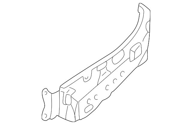 NA017019XF Деталь SUPPORT PANEL, RIGHT