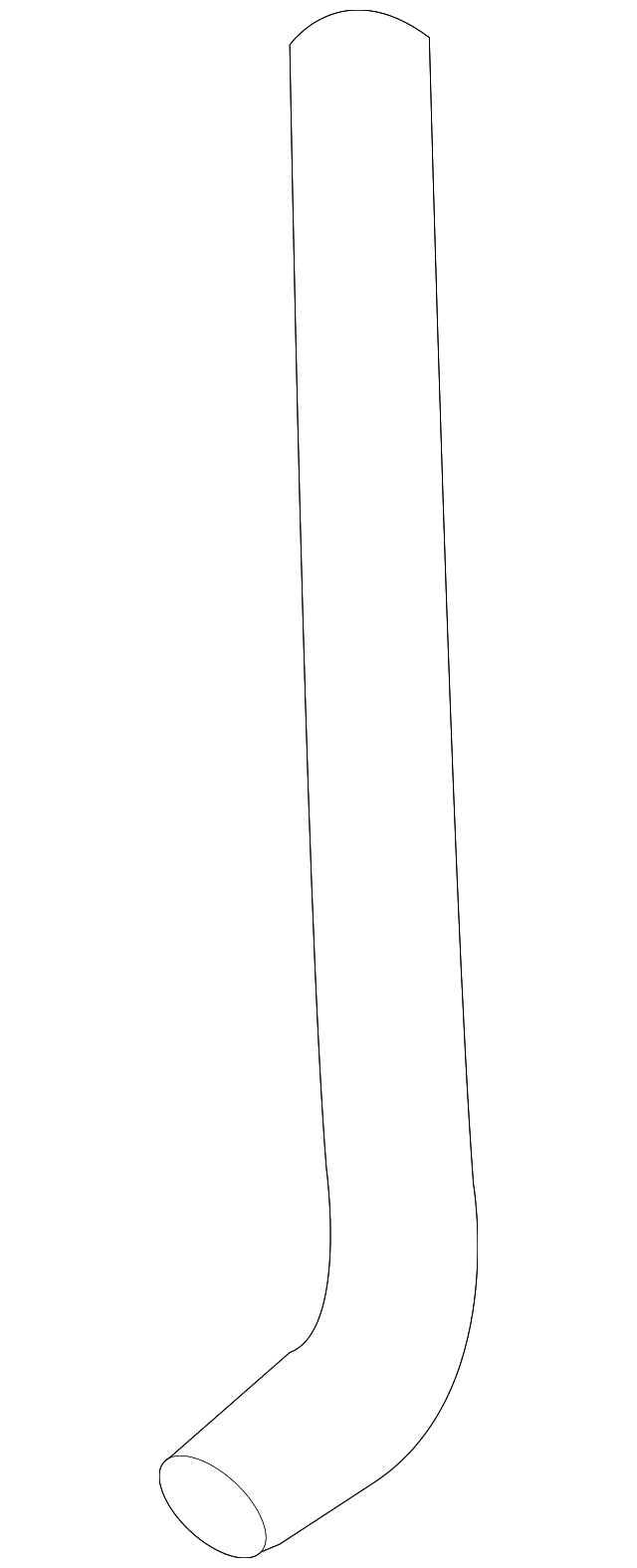 25412-4D970 Деталь LOWER HOSE