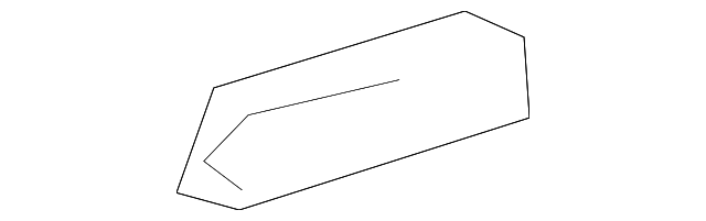 67481-AA020 Деталь OUTER PANEL SEAL, LEFT