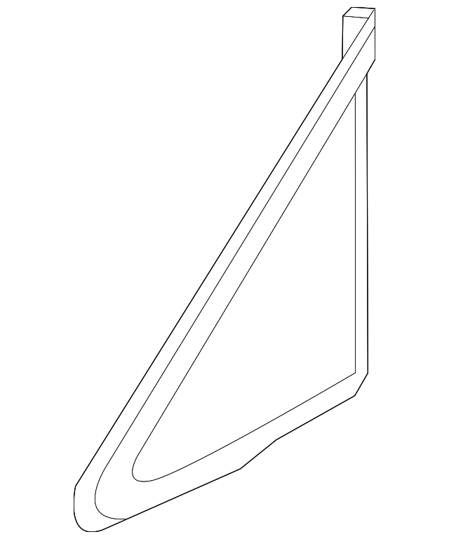 76821-1JA0B Деталь VENT GLASS, LEFT