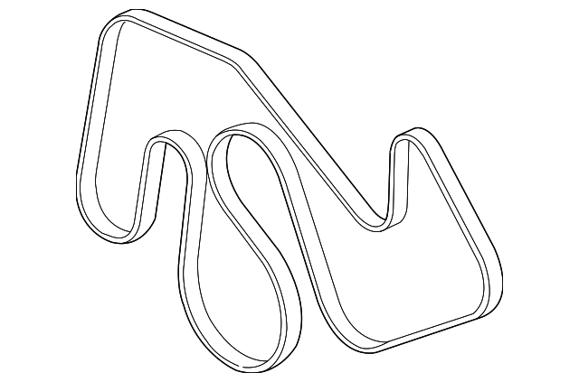 CC3Z-8620-A Деталь SERPENTINE BELT