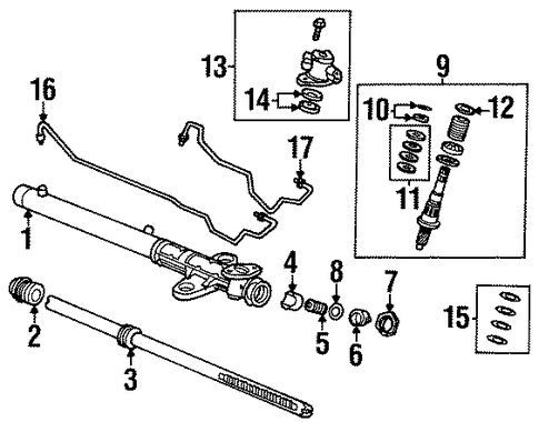 Oasis STEERING GEAR & LINKAGE 2