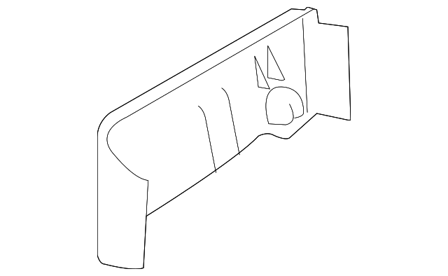 87161-5Z000 Деталь SIDE COVER, LEFT
