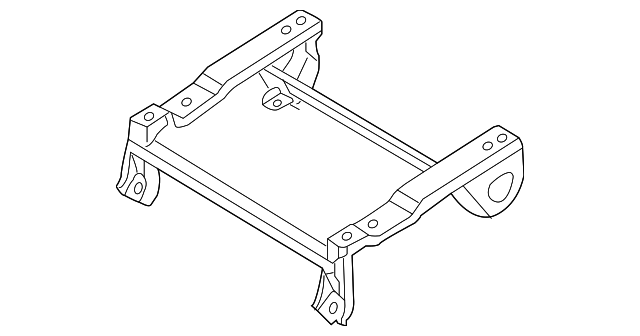 87160-5Z005 Деталь PEDESTAL, LEFT