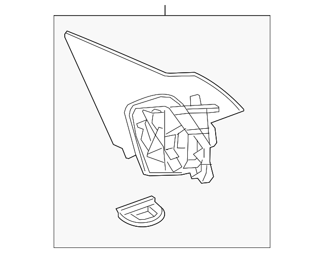 76208-T3L-A21ZA Деталь BRACKET, R. BASE *B575P* (STILL NIGHT PE