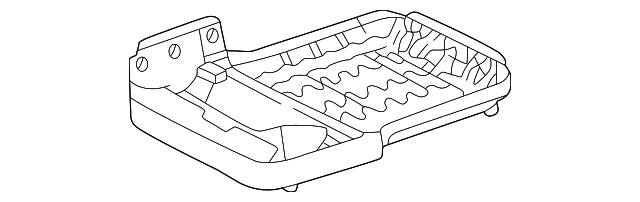 12530416 Деталь SEAT FRAME