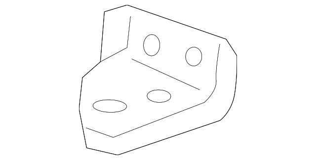 96936164 Деталь UPPER TIE BAR BRACKET